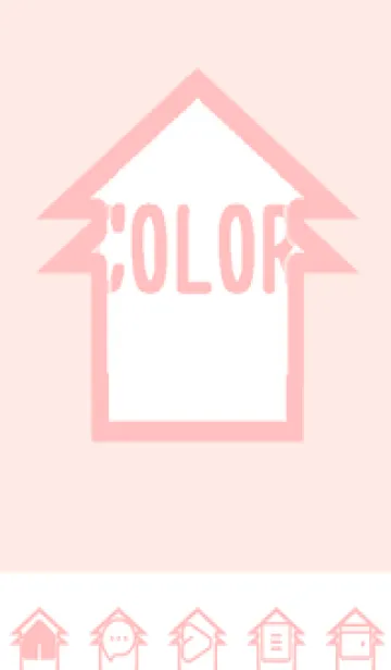 [LINE着せ替え] pink color T52の画像1