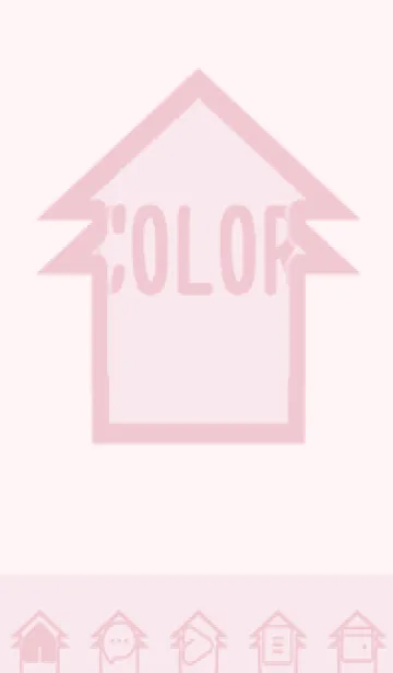 [LINE着せ替え] pink color T55の画像1