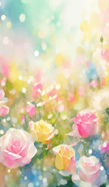 [LINE着せ替え] 薔薇(バラ)の花の着せかえ(R3128)の画像1