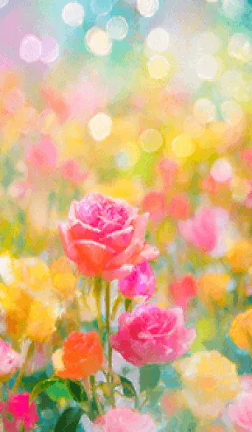 [LINE着せ替え] 薔薇(バラ)の花の着せかえ(R3127)の画像1