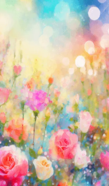 [LINE着せ替え] 薔薇(バラ)の花の着せかえ(R3126)の画像1