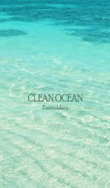 [LINE着せ替え] CLEAN OCEAN -Emerald sea HAWAII- 10の画像1