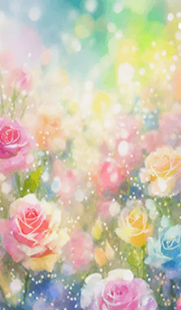 [LINE着せ替え] 薔薇(バラ)の花の着せかえ(R3125)の画像1