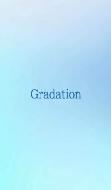 [LINE着せ替え] gradation-BLUE&WHITE36の画像1