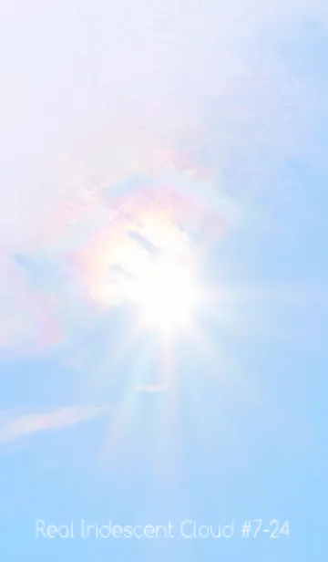 [LINE着せ替え] Real Iridescent cloud #7-24の画像1