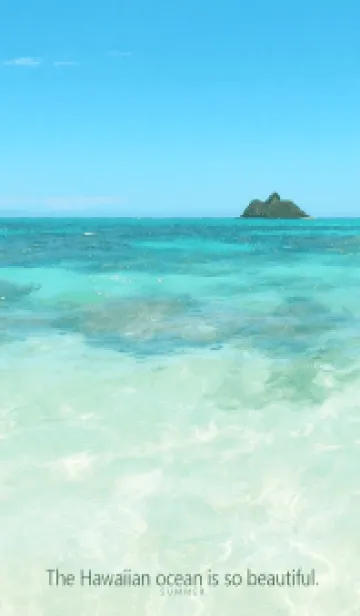 [LINE着せ替え] Hawaiian ocean is so beautiful-shell- 9の画像1