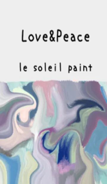 [LINE着せ替え] 油絵アート【le soleil paint 708】の画像1