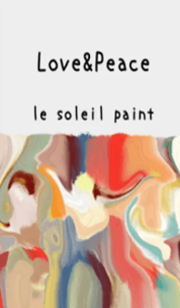 [LINE着せ替え] 油絵アート【le soleil paint 711】の画像1