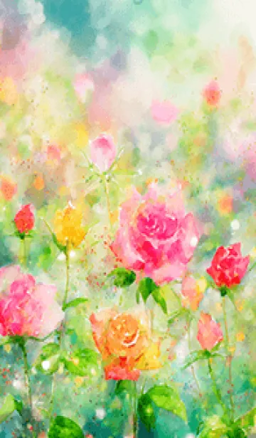 [LINE着せ替え] 薔薇(バラ)の花の着せかえ(R3134)の画像1