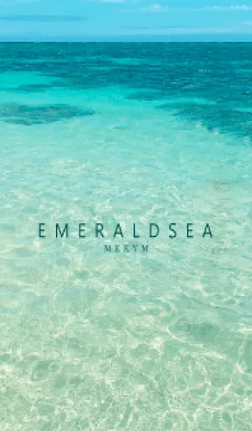 [LINE着せ替え] EMERALD SEA HAWAII-SHELL 26の画像1