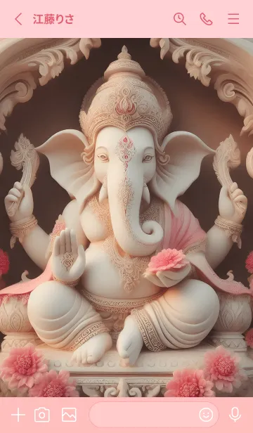 [LINE着せ替え] ガネーシャは富をもたらします 07の画像2