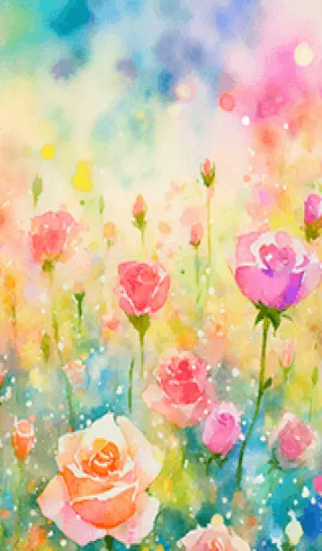 [LINE着せ替え] 薔薇(バラ)の花の着せかえ(R3139)の画像1