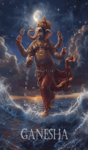 [LINE着せ替え] Ganesha, endless riches, wealth(JP)の画像1