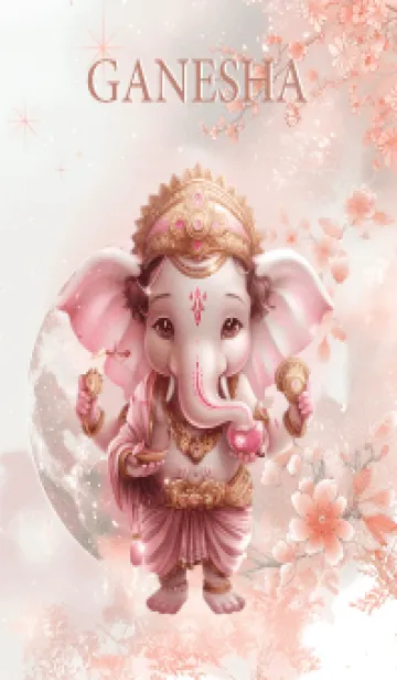 [LINE着せ替え] Ganesha  cute, always rich, wealthy(JP)の画像1