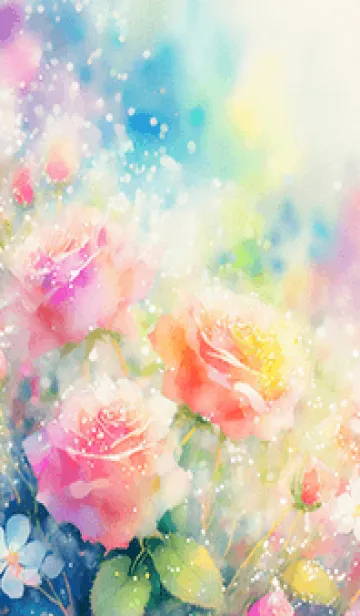 [LINE着せ替え] 薔薇(バラ)の花の着せかえ(R3141)の画像1