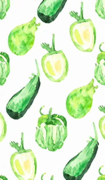 [LINE着せ替え] 【シンプル】お野菜の着せかえ#12の画像1
