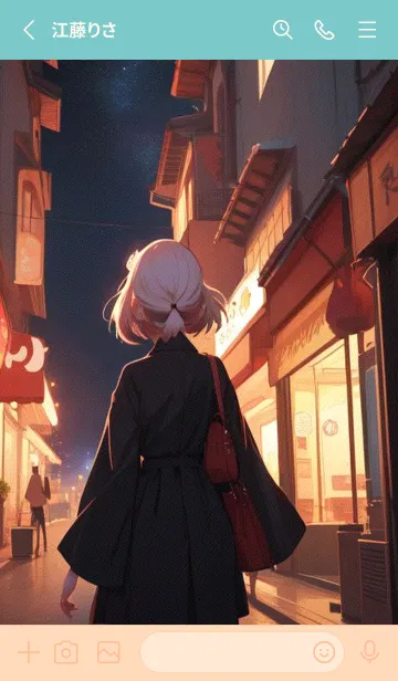 [LINE着せ替え] かわいい日 zAUGsの画像2