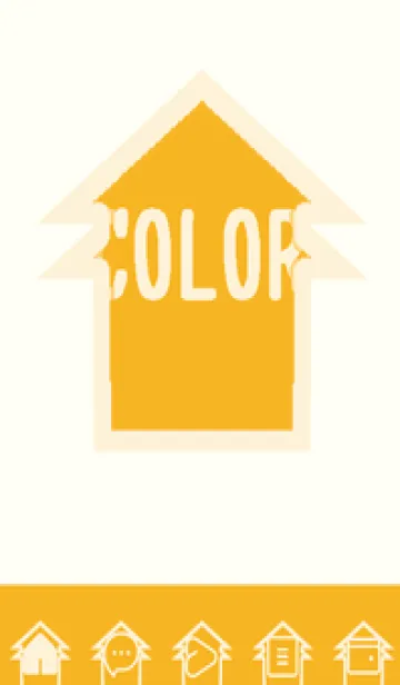 [LINE着せ替え] yellow color T53の画像1