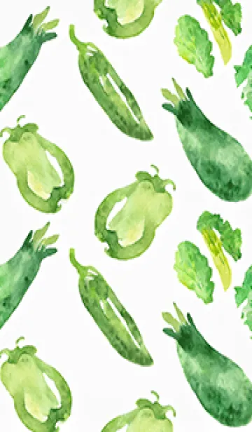 [LINE着せ替え] 【シンプル】お野菜の着せかえ#15の画像1