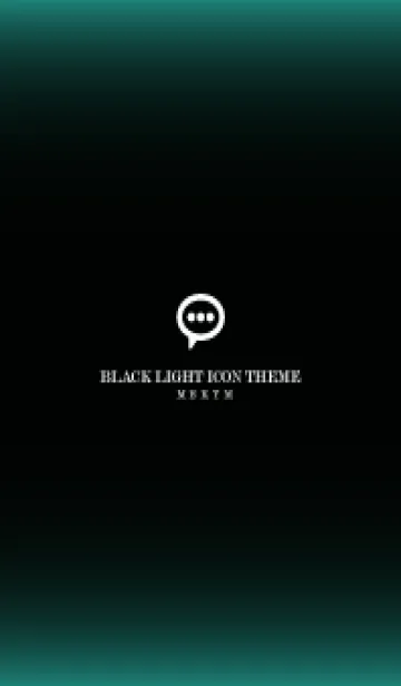 LIGHT ICON THEME -BLACK- 26の着せ替えメイン画像