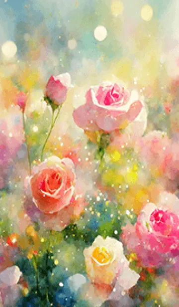 [LINE着せ替え] 薔薇(バラ)の花の着せかえ(R3146)の画像1