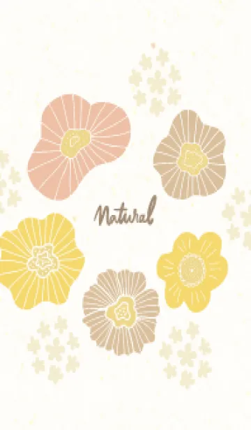 [LINE着せ替え] 北欧風 フラワー 小花7の画像1