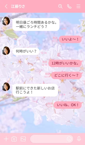 [LINE着せ替え] SakuraPhoto 146 Not AIの画像3