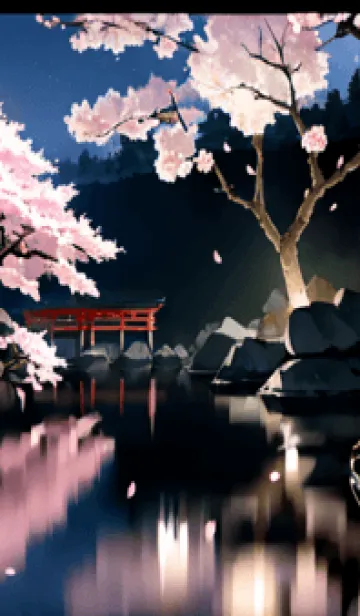 [LINE着せ替え] 桜花爛漫 #CYKE024。の画像1