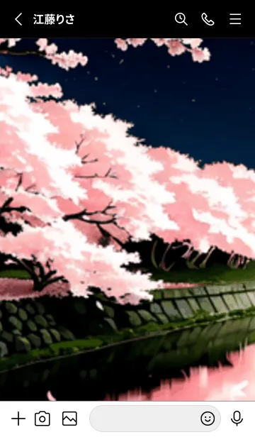 [LINE着せ替え] 桜花爛漫 #CaBVbA02。の画像2