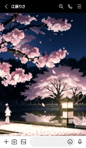 [LINE着せ替え] 桜花爛漫 #CaDHL06。の画像2