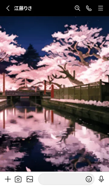 [LINE着せ替え] 桜花爛漫 #DCMW14。の画像2