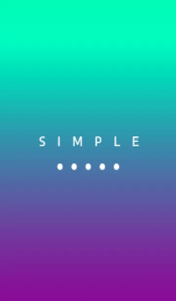 [LINE着せ替え] シンプル ミニドット グラデーション 49の画像1