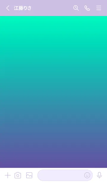 [LINE着せ替え] シンプル ミニドット グラデーション 49の画像2