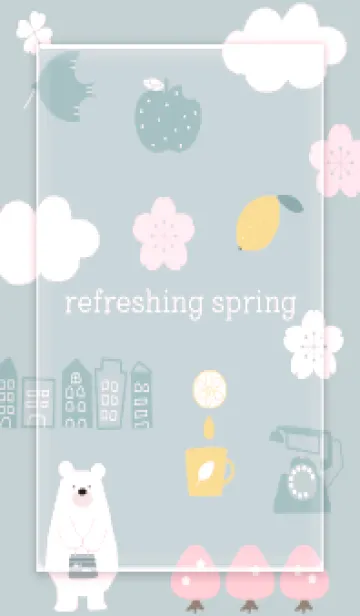 [LINE着せ替え] pink refreshing spring10_1の画像1