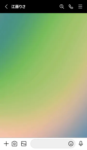 [LINE着せ替え] パステル グラデーション 29の画像2