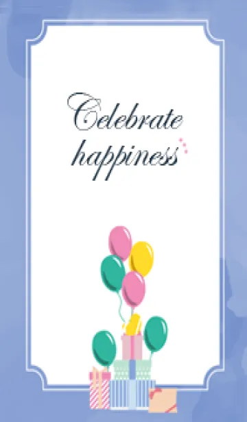 [LINE着せ替え] ♡ Celebrate happiness ♡の画像1