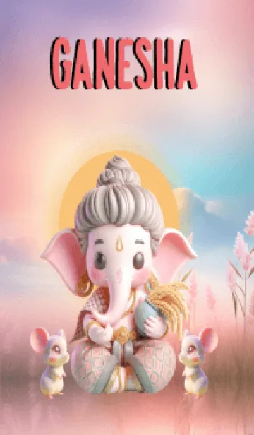 [LINE着せ替え] Kawaii Ganesha For Rich Theme (JP)の画像1
