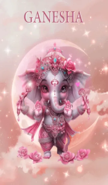 [LINE着せ替え] Ganesha is cute, rich, rich, rich(JP)の画像1