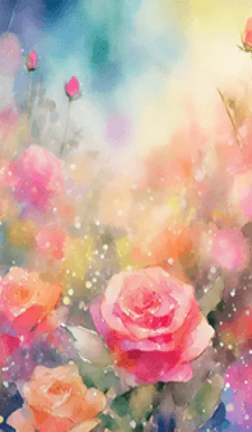 [LINE着せ替え] 薔薇(バラ)の花の着せかえ(R3161)の画像1