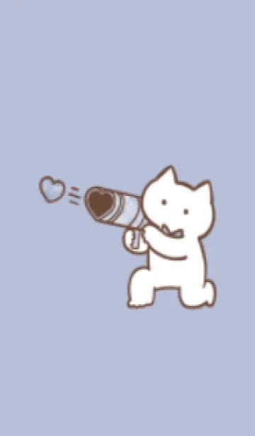 [LINE着せ替え] 推しねこ(pastel color07)の画像1