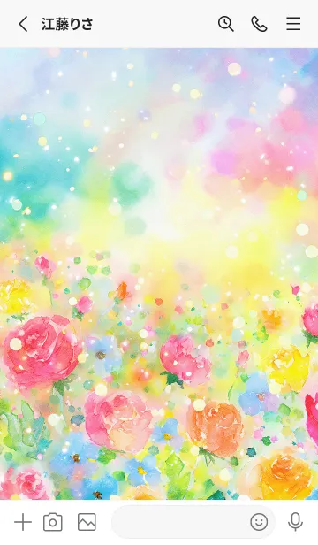 [LINE着せ替え] 薔薇(バラ)の花の着せかえ(R3170)の画像2