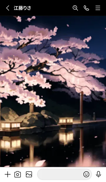 [LINE着せ替え] 桜花爛漫 #DFHN028。の画像2