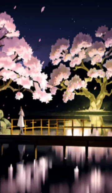 [LINE着せ替え] 桜花爛漫 #DFHN022。の画像1