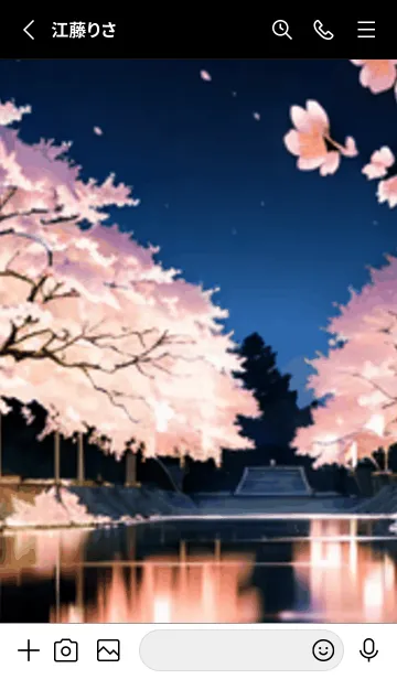 [LINE着せ替え] 桜花爛漫 #DFHN023。の画像2