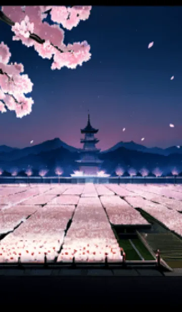 [LINE着せ替え] 桜花爛漫 #DFHN014。の画像1