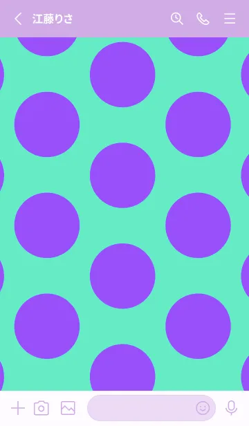 [LINE着せ替え] ドット _38の画像2