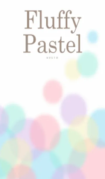 [LINE着せ替え] Fluffy-Pastel 9の画像1