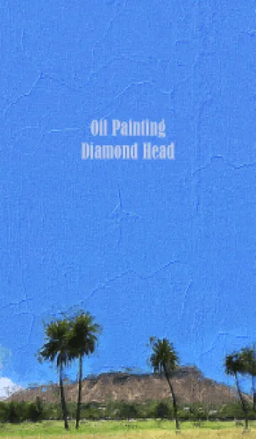 [LINE着せ替え] Oil Painting Diamond Head 38の画像1