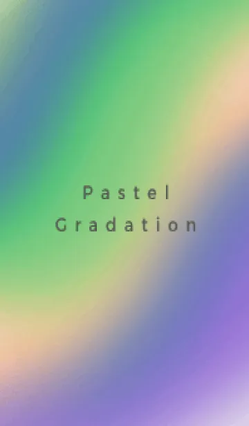 [LINE着せ替え] パステル グラデーション 30の画像1