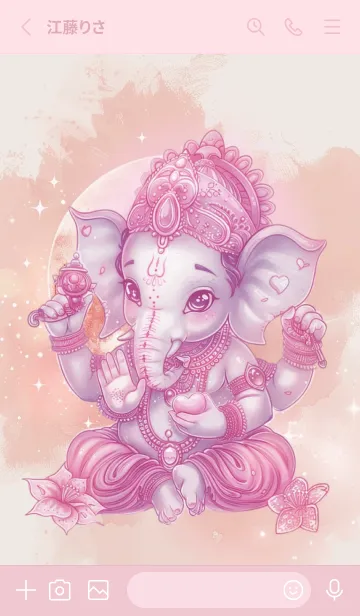 [LINE着せ替え] Ganesha, rich, prosperous, wealthy.(JP)の画像2